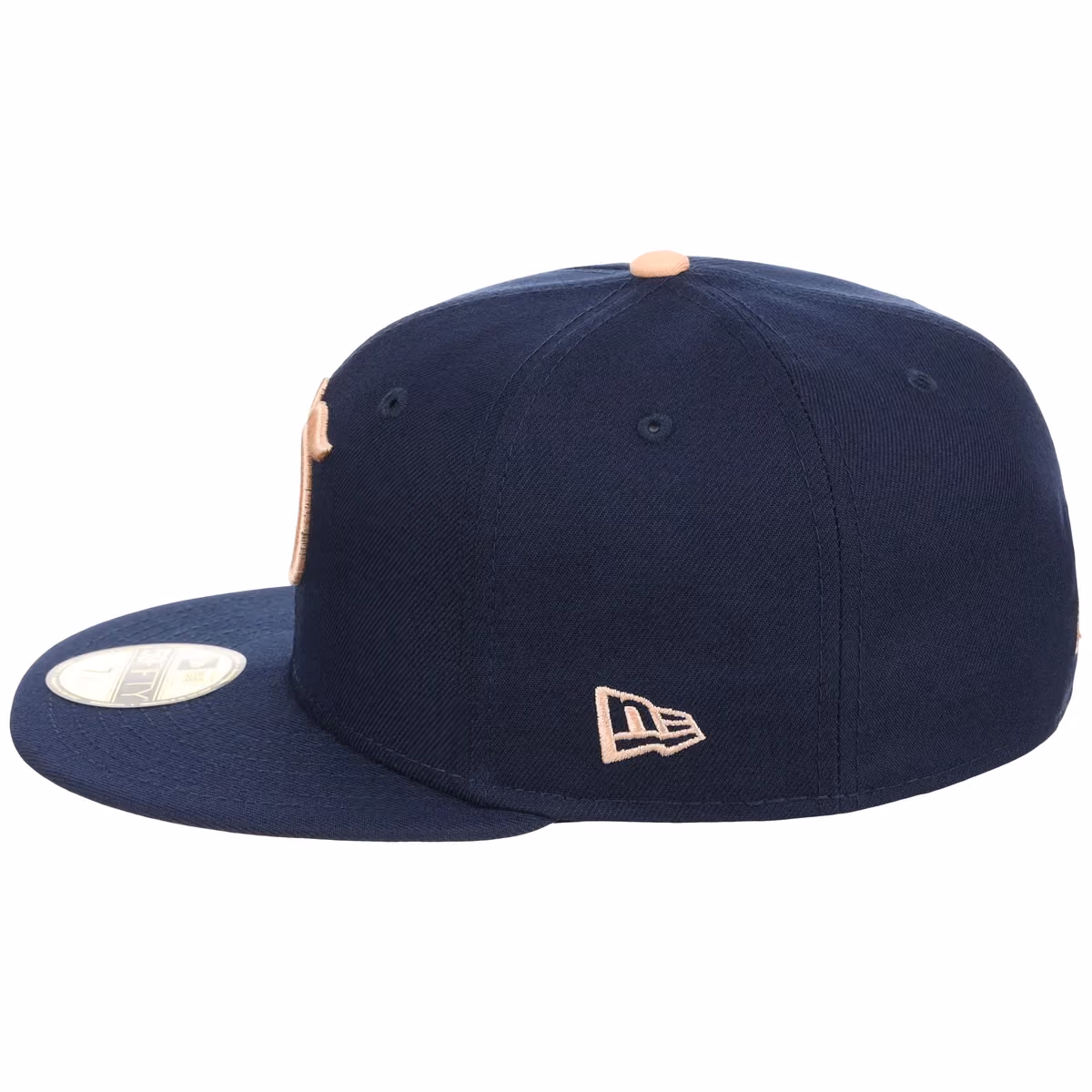 Atlanta Braves Peach Atlanta Crown the City New Era 59FIFTY detail view