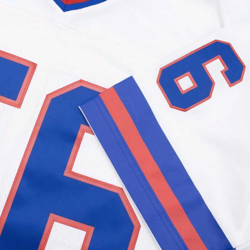 Lawrence Taylor #56 New York Giants Throwback NFL Jersey White view 5