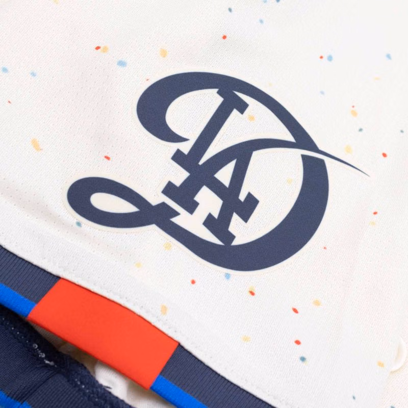 Los Angeles Dodgers Limited City Connect MLB Jersey Coconut Milk view 4
