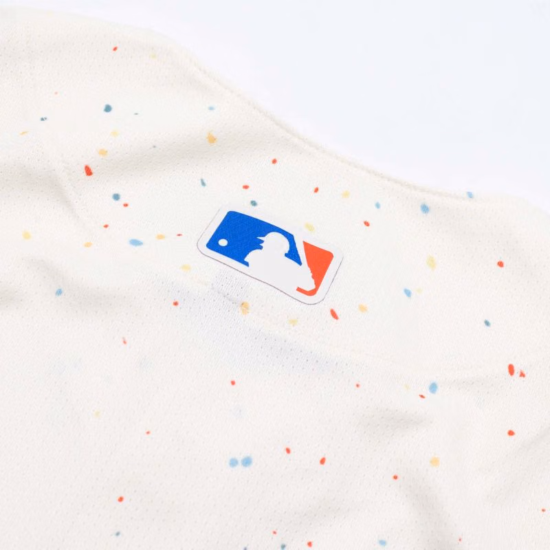 Los Angeles Dodgers Limited City Connect MLB Jersey Coconut Milk view 5