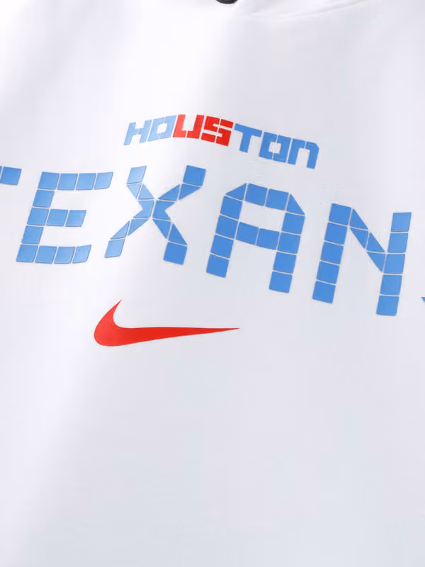 Houston Texans 2026 NFL Rivalries Dri-FIT Pullover Hoodie White view 3