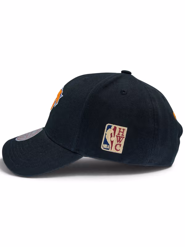 New York Knicks HWC Low Pro Snapback NBA Cap Black view 3