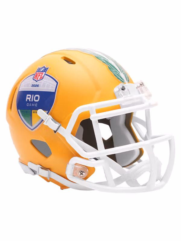 2026 NFL Melbourne Game Speed Mini Helmet view 2