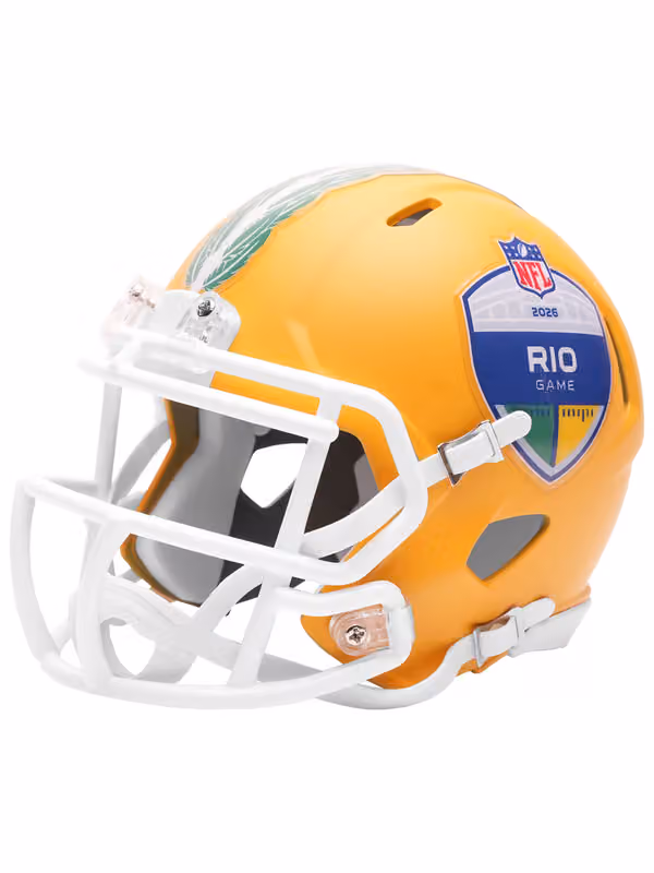 2026 NFL Melbourne Game Speed Mini Helmet view 1