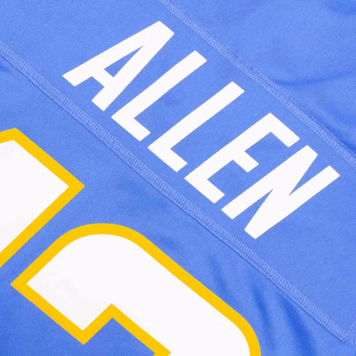 Keenan Allen #13 Los Angeles Chargers Nike Game NFL Jersey Powder Blue view 4
