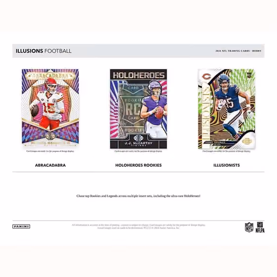 2024 Panini Illusions Football NFL Blaster Box view 3