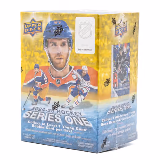 2024/25 Upper Deck Series 1 Hockey NHL Blaster Box view 1