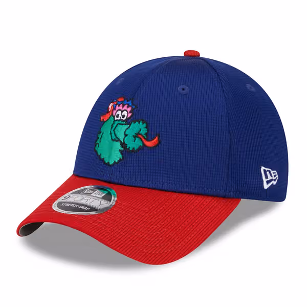 Philadelphia Phillies 2025 MLB Batting Practice Stretch-Snap 9FORTY Adjustable Cap product photo