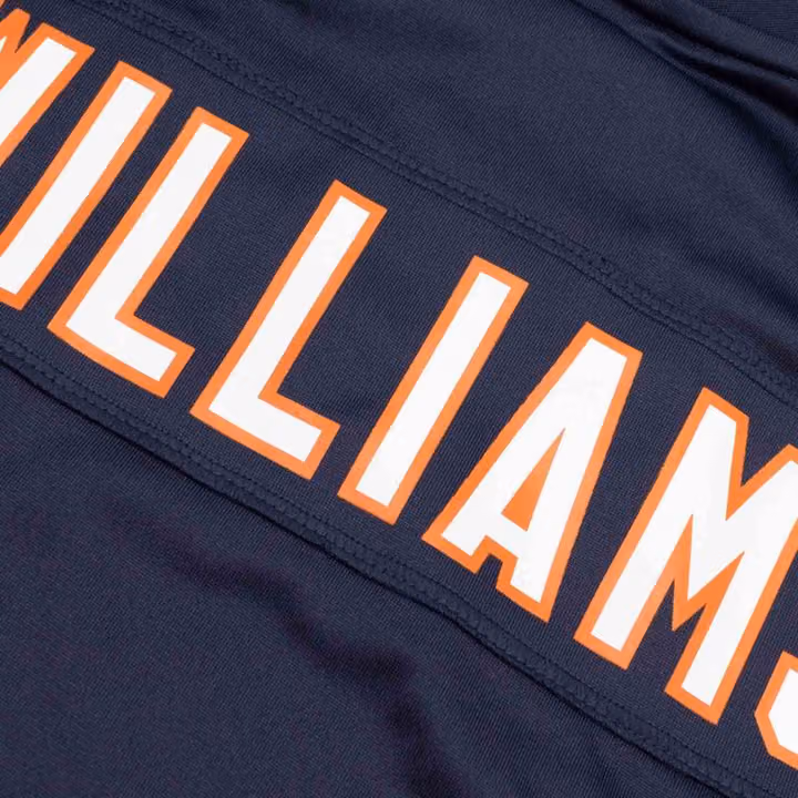 Caleb Williams #18 Chicago Bears Game NFL Jersey Navy view 4