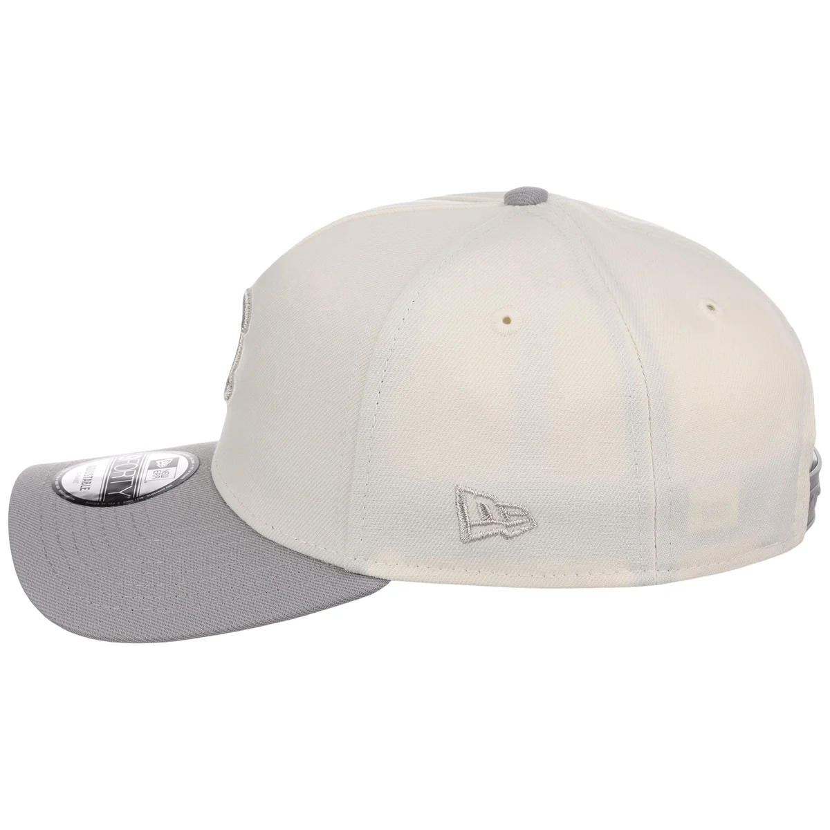 Chicago Cubs MLB Chrome x Gray FASHION CORE New Era 9FORTY A-Frame detail view