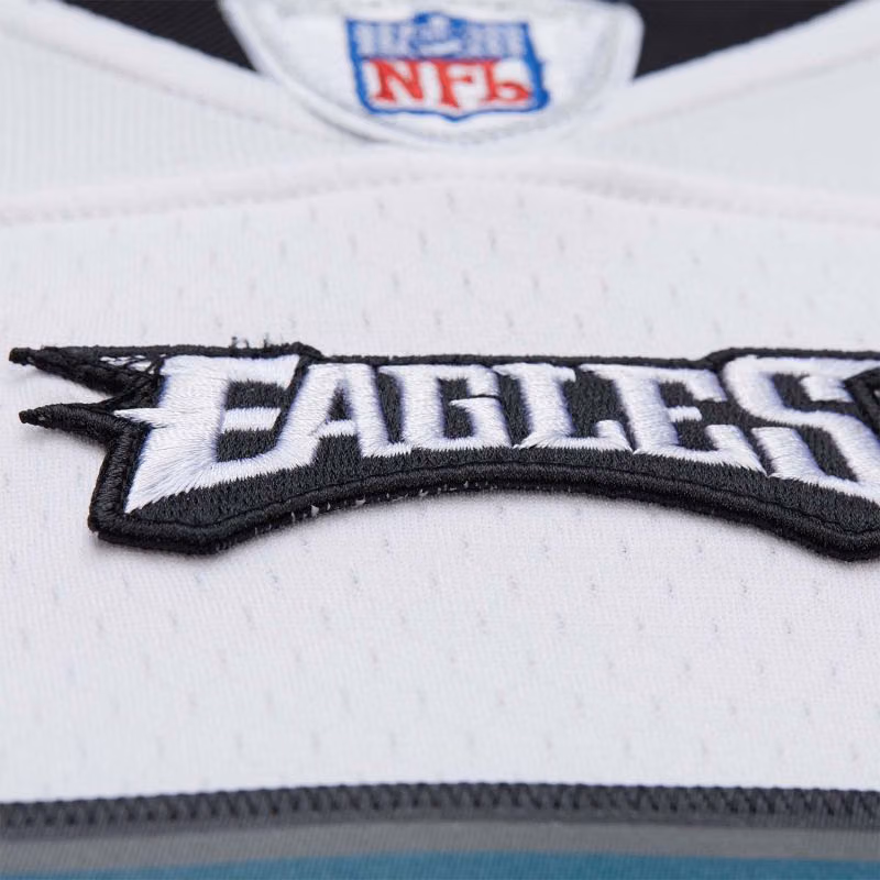Donovan McNabb #5 Philadelphia Eagles 2004 Legacy Throwback NFL Jersey White view 4