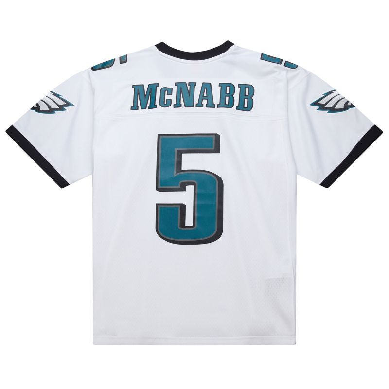 Donovan McNabb #5 Philadelphia Eagles 2004 Legacy Throwback NFL Jersey White view 1