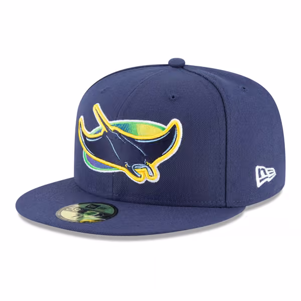 Tampa Bay Rays Authentic New Era 59FIFTY Fitted MLB Cap Alternate product photo
