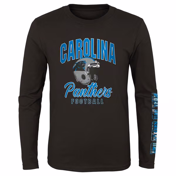 Carolina Panthers Game Day 3-in-1 Combo NFL Shirt (YOUTH) view 3