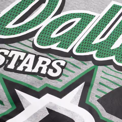 Dallas Stars Sport Classics Oversized NHL T-Shirt Gray view 6
