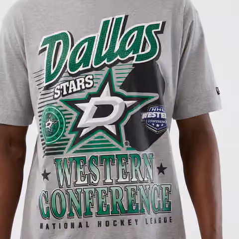 Dallas Stars Sport Classics Oversized NHL T-Shirt Gray view 4