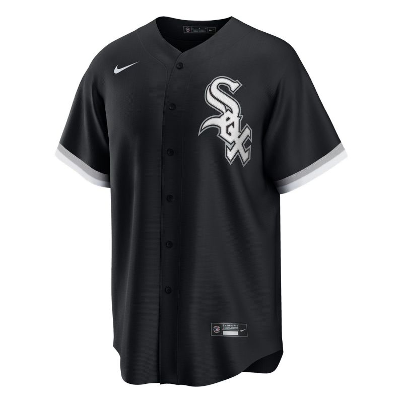 Tim Anderson #7 Chicago White Sox Nike MLB Jersey Black view 2
