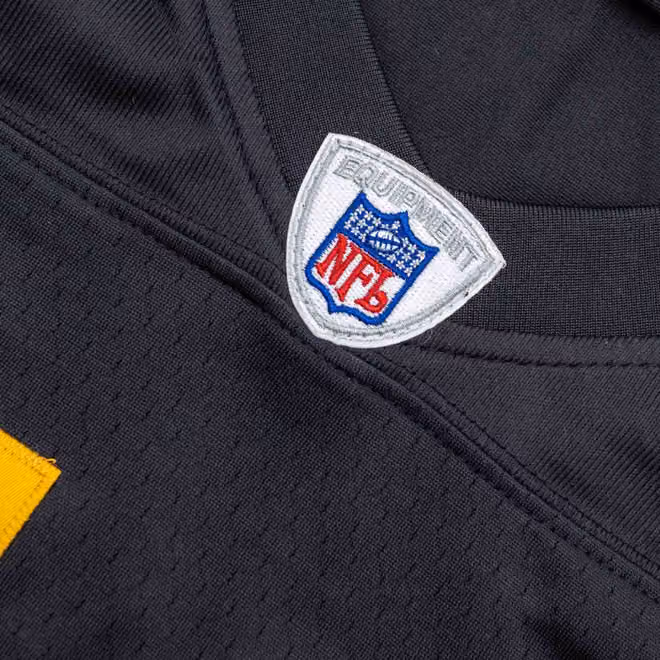 Hines Ward #86 Pittsburgh Steelers 2008 Mitchell & Ness NFL Jersey Alternate Black view 5