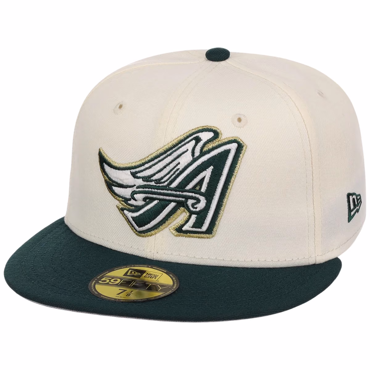 Los Angeles Angels MLB Gilded Ivy New Era 59FIFTY detail view