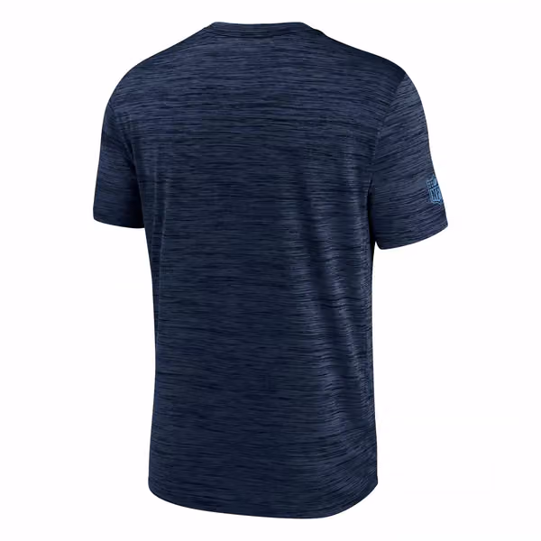 Tennessee Titans 2025 NFL Sideline Nike Velocity Performance T-Shirt Navy view 3