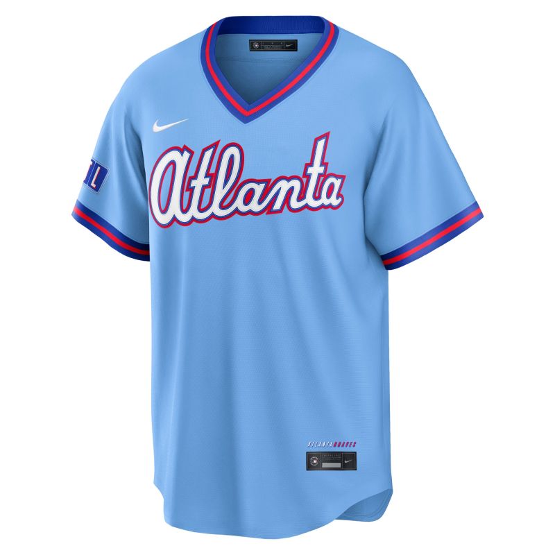 Atlanta Braves 2026 City Connect Stadium MLB Jersey Blue view 1