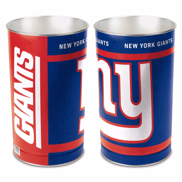 New York Giants Logo American Football NFL Wastebasket view 1