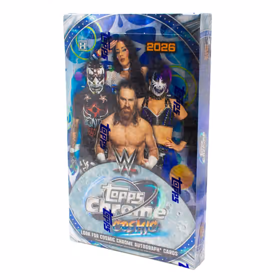 (LIVE BREAK) 2026 Topps Cosmic Chrome WWE Wrestling Hobby Box view 1