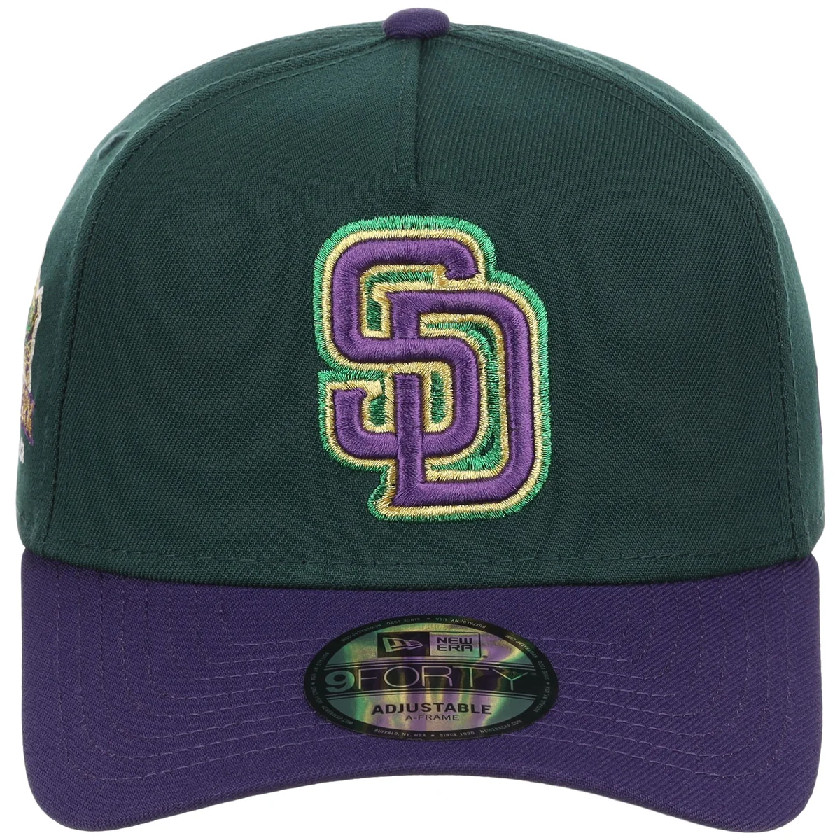 San Diego Padres MLB Joke's on You New Era 9FORTY A-Frame detail view