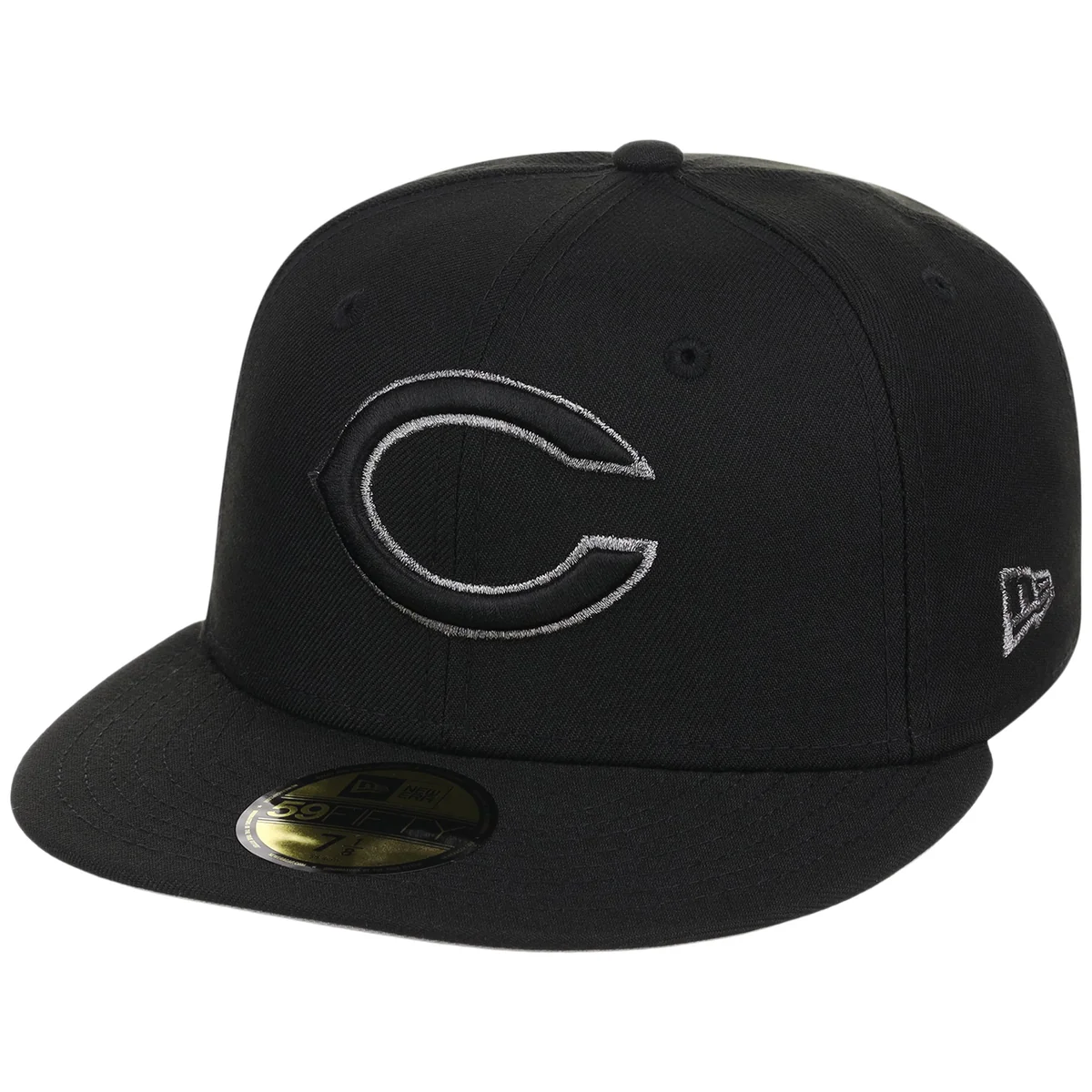 Chicago Bears NFL Liquid Titanium New Era 59FIFTY detail view