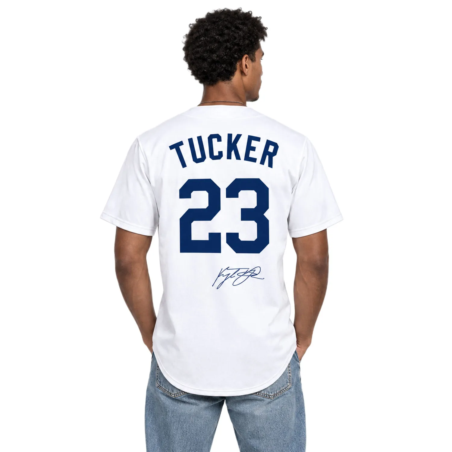 LA Dodgers Kyle Tucker Signature Jersey Captivating Style
