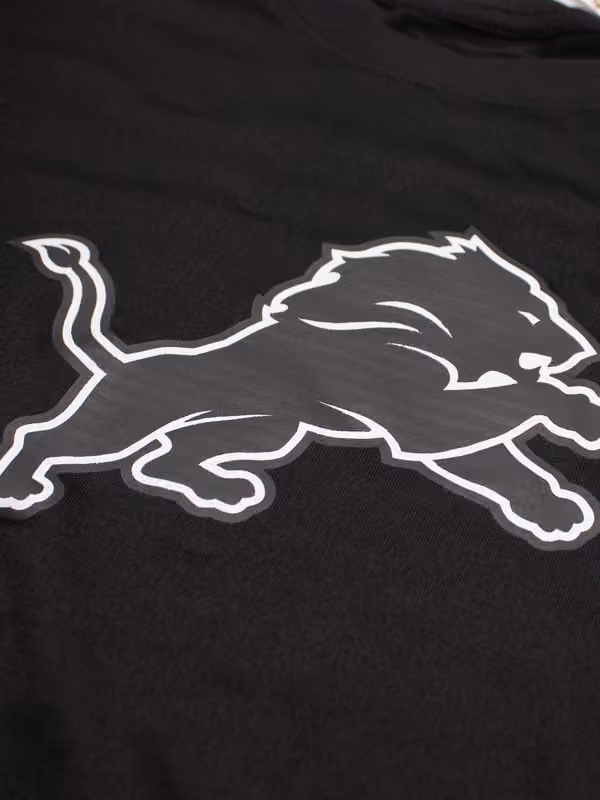 Detroit Lions 2026 NFL Sideline Lead The Charge Legend T-Shirt Black view 4
