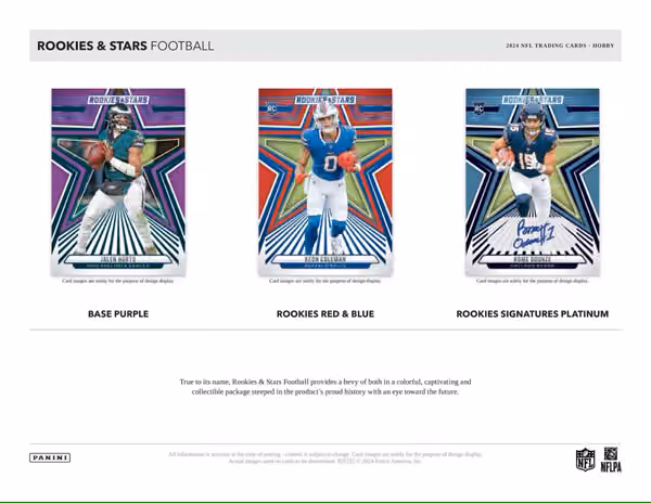 2024 Panini Rookies & Stars Football Hobby Box NFL view 2
