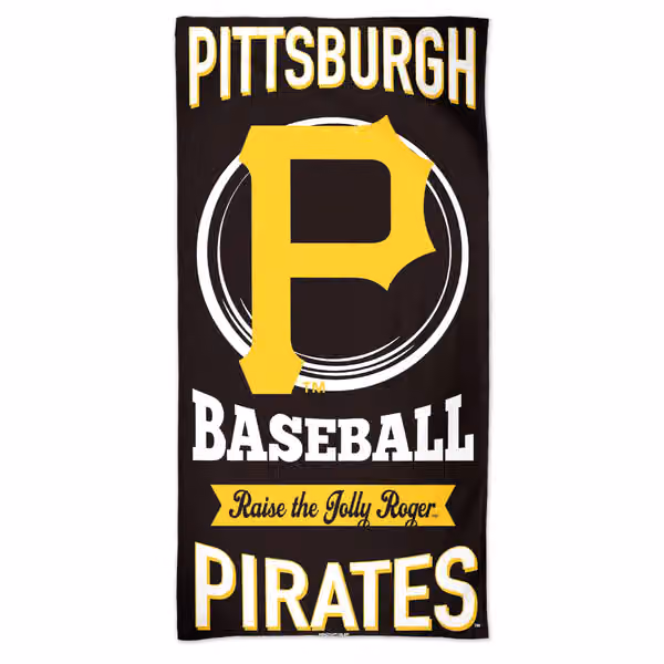 Pittsburgh Pirates Slogan WinCraft MLB Beach Towel view 1