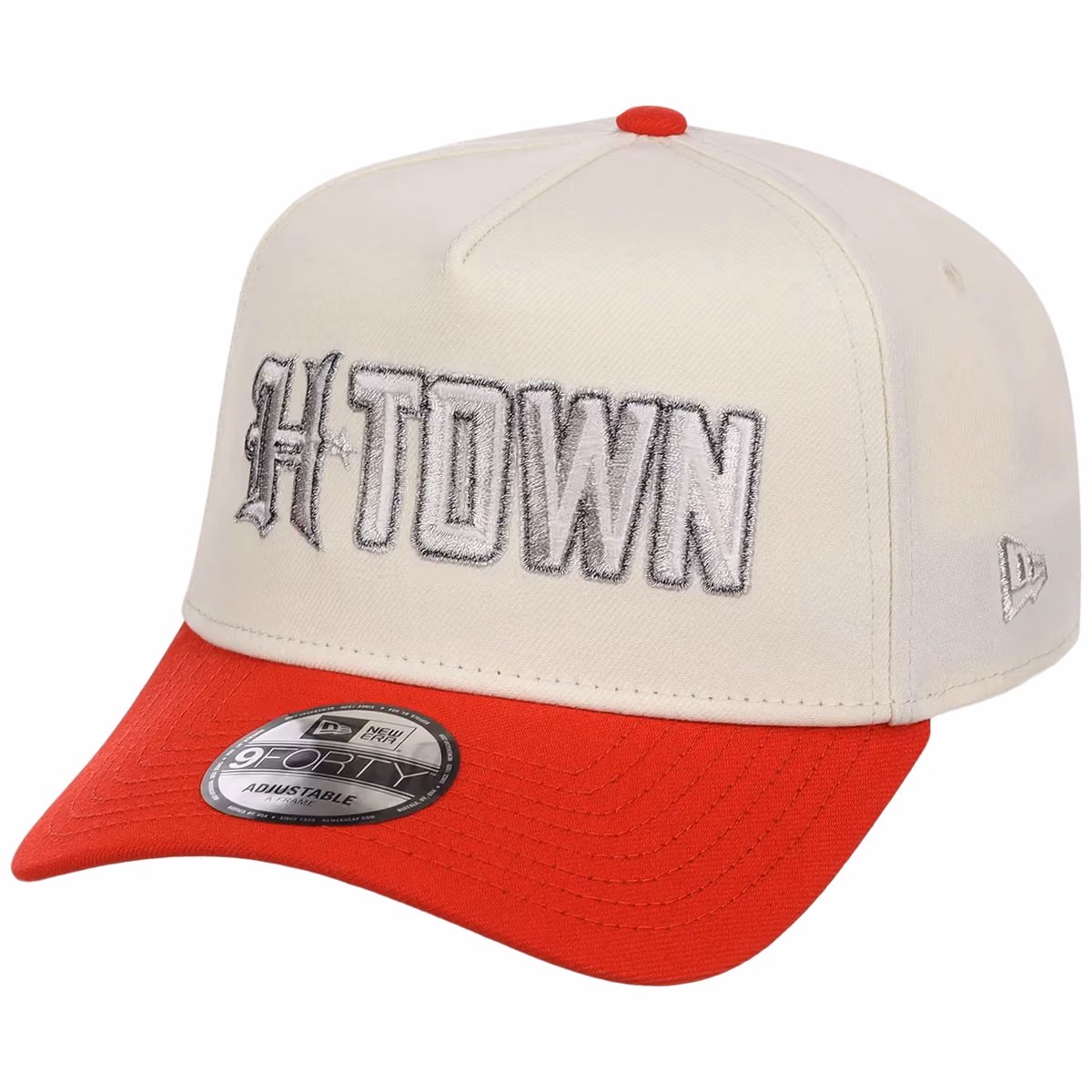 Houston Texans 'H-Town' (Chrome/Red) Houston Crown the City New Era 9FORTY A-Frame detail view