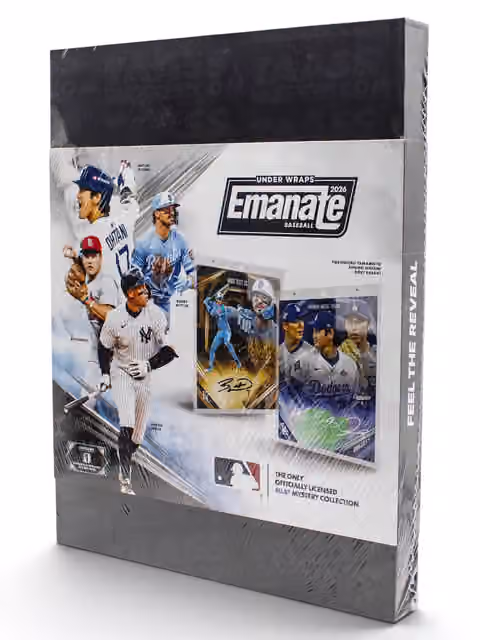 2026 Fanatics Under Wraps MLB Autographed Emanante 8x10 Photo Box view 1
