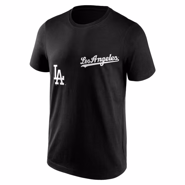 Los Angeles Dodgers Championship Ring MLB T-Shirt Black view 2