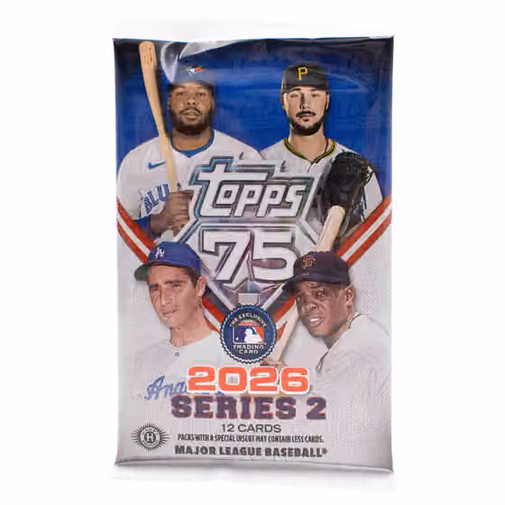 2026 Topps Series 2 Baseball MLB Hobby Pack view 1