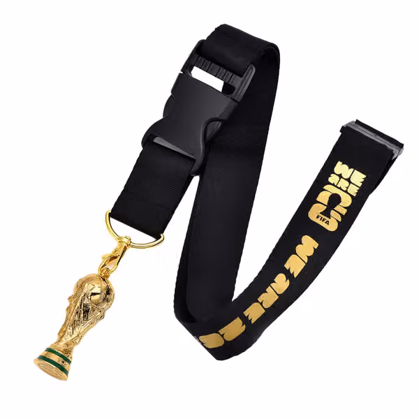 FIFA World Cup 2026 Official World Cup Trophy Lanyard view 1