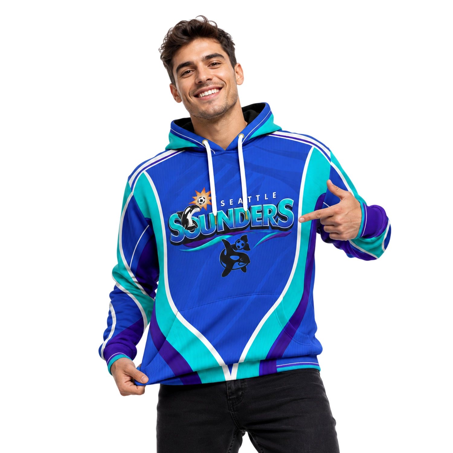 Seattle Sounders Soccer Hoodie Custom Exclusive Style