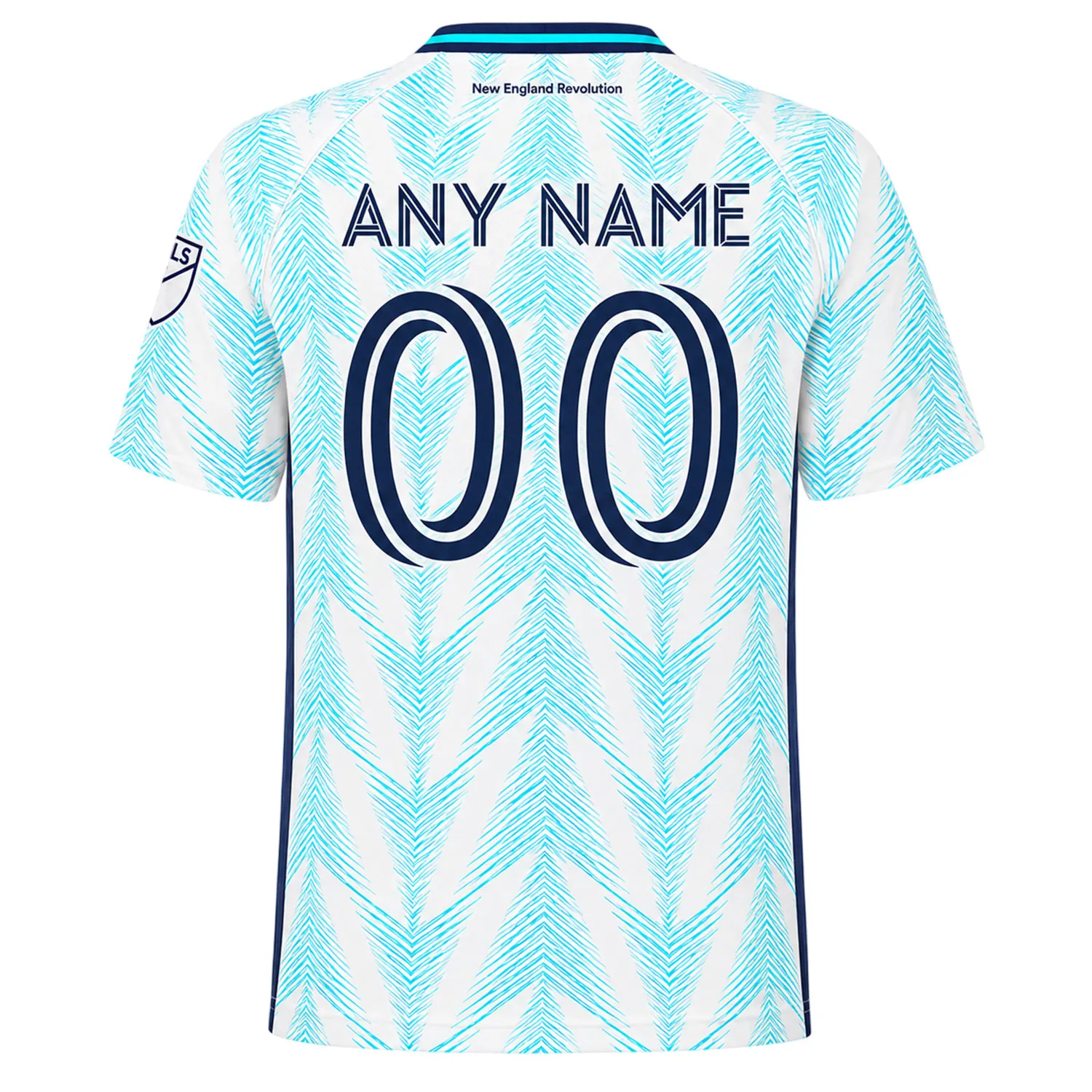 NE Revolution Revs Blue Jersey Custom – Remarkable Fan Style
