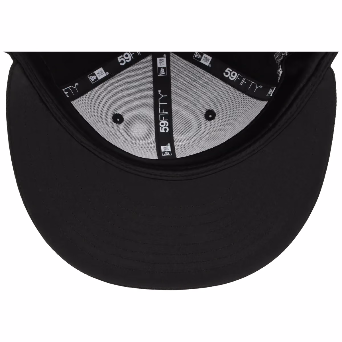 Atlanta Braves Quavo Georgia Pack Collection - New Era 59FIFTY "Iced Out" (Black/Black) back view