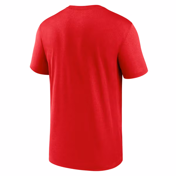 New England Patriots 2024 Icon Nike Legend NFL T-Shirt Red view 2