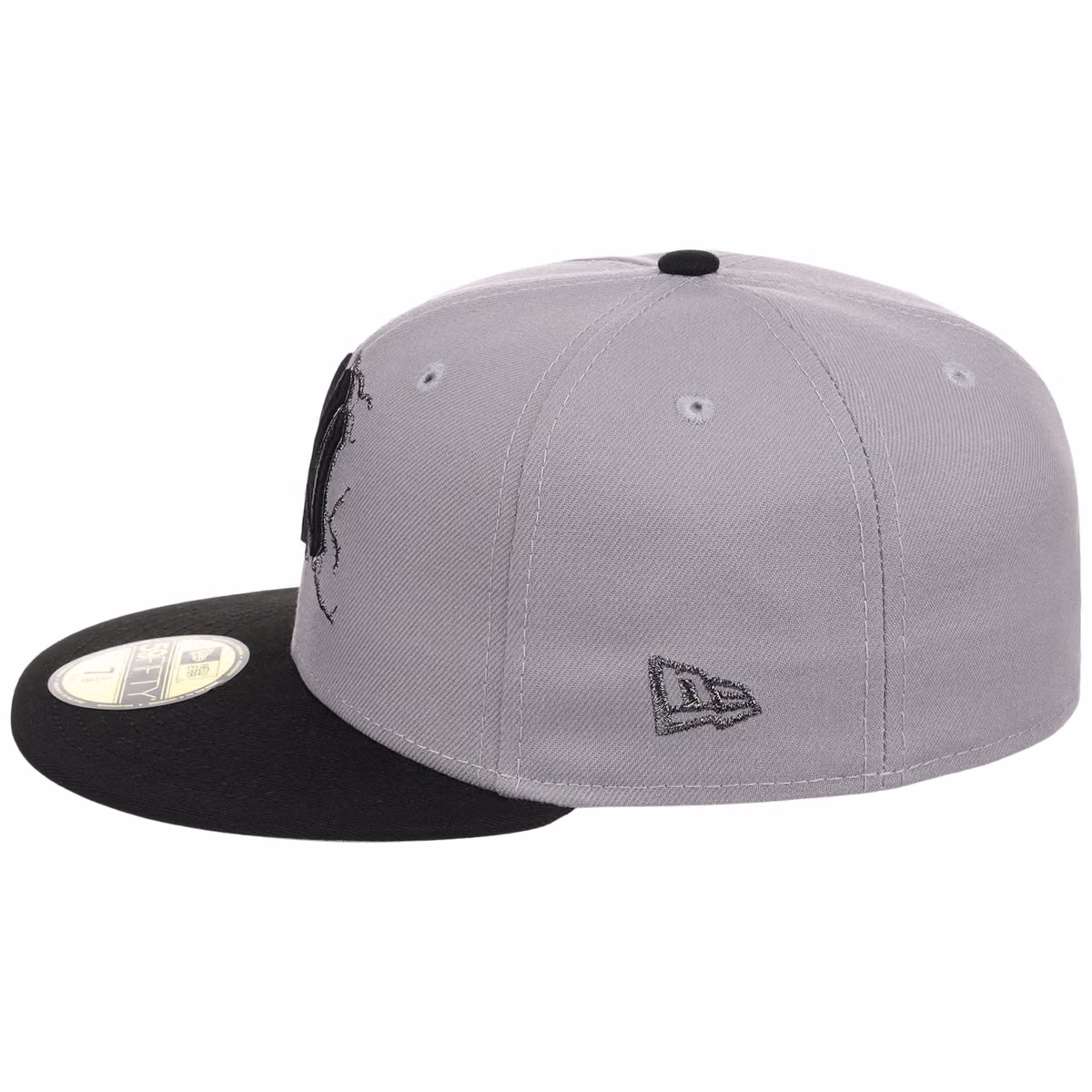 New York Yankees Concrete New Era 59FIFTY detail view