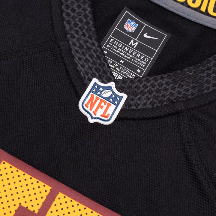 Jayden Daniels #5 Washington Commanders Game NFL Jersey Alternate Black (YOUTH) view 5