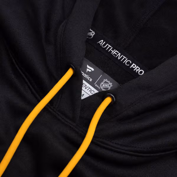 Boston Bruins 2024/25 Authentic Pro Rink Tech NHL Hoodie Black view 4