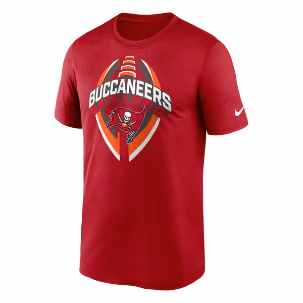 Tampa Bay Buccaneers 2025 Icon Nike Legend NFL T-Shirt Red view 1