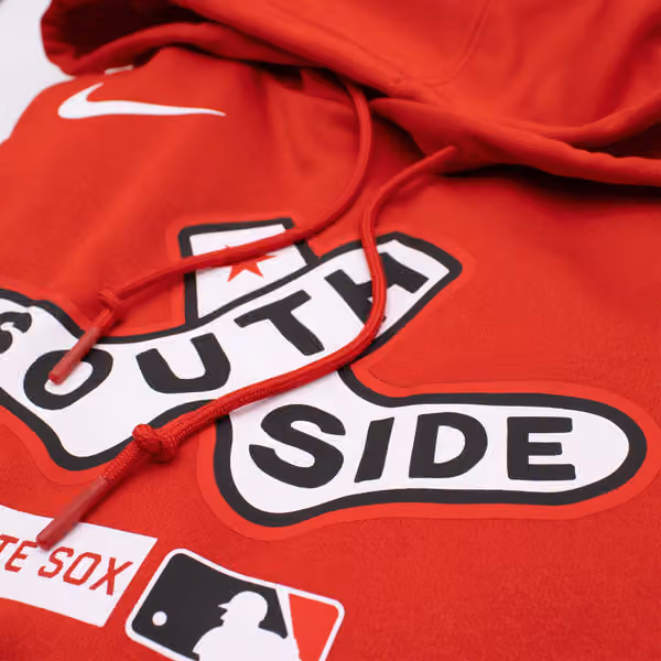 Chicago White Sox City Connect 2026 MLB Authentic Therma Hoodie Red view 3
