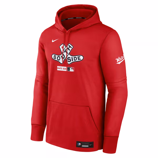 Chicago White Sox City Connect 2026 MLB Authentic Therma Hoodie Red view 1