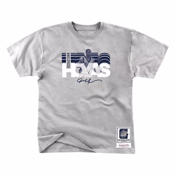 Georgetown Hoyas Iverson Run That Back Mitchell & Ness NCAA T-Shirt view 1