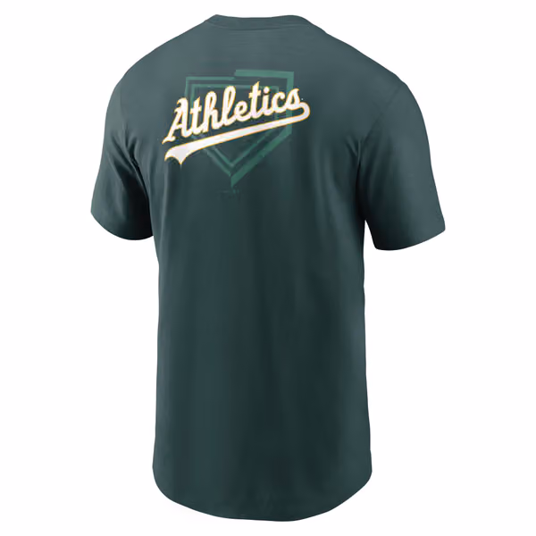 Athletics Primetime 2-Hit T-Shirt Green view 3